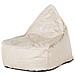 Poltrona Sacco In Poliestere Beige Drop - Foto miniatura 11