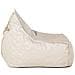 Poltrona Sacco In Poliestere Beige Drop - Foto miniatura 14