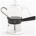 E&b Lab Moka Globe Induction Moka 3 Tazze Con Server In Vetro Per Piani A Induzione Alluminio / vetro - Foto miniatura 1