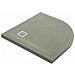 Piatto Doccia Mineral Marmo Resina Curvo Antiscivolo H3,5cm *** Misure : L90 X P90 X H3,5 Cm, Tinta : Sabbia - Foto miniatura 1