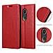 Custodia Compatibile Con Motorola Moto X2 In Rosso Mela - Coperchio Protettiva Con Chiusura Magnetica, Funzione Stand E Tasca Per Le Carte - Foto miniatura 8