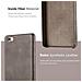 Cadorabo Custodia Compatibile Con Huawei P8 Lite 2015 In Vintage Marrone - Hard Case Coperchio Protettivo In Similpelle - Foto miniatura 11
