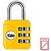 Lucchetto Da Viaggio A Combinazione Yp1 Blister Giallo - Foto miniatura 1