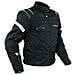 Giacca Sport Touring Moto Cordura Ce Protezioni Sfoderabile Scooter Nero L - Foto miniatura 1