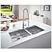 Lavello In Acciaio Inox K800 31585sd1 - Foto miniatura 2