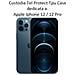Custodia Tpu Silicone Liquid Air Cover Case Per Apple Iphone 12 - 12 Pro Black - Foto miniatura 2