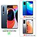 Pellicola Armatura A Schermo Intero Compatibile Con Xiaomi Mi 10 / 10 Pro In Trasparente Con Nero - Vetro Temperato (tempered) Di Protezione Del Display In Durezza 9h Con 3d Touch - Foto miniatura 2