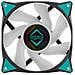 Icegale Argb Case Per Computer Ventilatore 12 Cm Nero 1 Pz - Foto miniatura 1