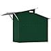 Capanno da Giardino Verde 207x130x208,5 cm Acciaio Zincato - Foto miniatura 3