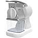 Grattugia Elettrica Robusta Junior con Rullo in Acciaio Inox Potenza 150 W Contenitore Estraibile con Coperchio Salvafreschezza Colore Bianco - Foto miniatura 1