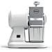 Grattugia Elettrica Robusta Junior con Rullo in Acciaio Inox Potenza 150 W Contenitore Estraibile con Coperchio Salvafreschezza Colore Bianco - Foto miniatura 3