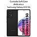 Custodia Tpu Silicone Cover Soft-case Per Samsung Galaxy A53 5g A536 Blu - Foto miniatura 2