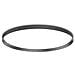 Plafoniera Moderna Fly Alluminio-materie Plastiche Nero Led 65w 3000k D90cm - Foto miniatura 1