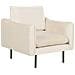 Set Da Salotto 5 Posti Vinterbro Velluto Beige Chiaro Con Ottomana - Foto miniatura 4