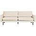Set Da Salotto 5 Posti Vinterbro Velluto Beige Chiaro Con Ottomana - Foto miniatura 5