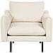 Set Da Salotto 5 Posti Vinterbro Velluto Beige Chiaro Con Ottomana - Foto miniatura 7