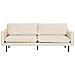 Set Da Salotto 5 Posti Vinterbro Velluto Beige Chiaro Con Ottomana - Foto miniatura 11