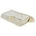 Copriletto Ciniglia Beige 200 X 220 Cm Kazy - Foto miniatura 3