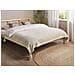 Copriletto Ciniglia Beige 200 X 220 Cm Kazy - Foto miniatura 1