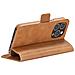 Custodia Per Iphone 14 Pro Max In Pelle Copenhagen Con Portacarte, Marrone Chiaro - Foto miniatura 4