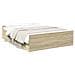 Giroletto Cassetti Rovere Sonoma 140x190 Cm Legno Multistrato - Foto miniatura 2