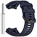 Cinturino In Silicone Per Orologio Amazfit T-rex 3 Nero Blue - Foto miniatura 1