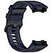 Cinturino In Silicone Per Orologio Amazfit T-rex 3 Nero Blue - Foto miniatura 4