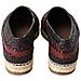 Scarpe Espadrillas In Pelle Di Bufalo Nero Bordeaux - Eu42/us9 - Foto miniatura 3