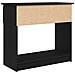 Tavolo Consolle con Cassetti Nero 85,5x38,5x74,5 cm - Foto miniatura 3
