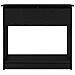 Tavolo Consolle con Cassetti Nero 85,5x38,5x74,5 cm - Foto miniatura 4