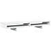 Supporto Per Monitor Bianco 100x27x15 Cm Legno Massello Di Pino - Foto miniatura 2