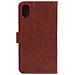 Custodia A Libro In Ecopelle Per Iphone X 7x2x14 Cm. Colore Marrone - Foto miniatura 3