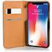 Custodia A Libro In Ecopelle Per Iphone X 7x2x14 Cm. Colore Marrone - Foto miniatura 4