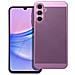 Custodia Back Cover Shell Rigida Antiscivolo Traforata Per Samsung Galaxy A15 4g 5g Purple - Foto miniatura 1