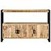 Lusso Casadino -  Armadietto 120x30x75 Cm In Legno Massello Di Mango - Foto miniatura 1