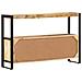 Lusso Casadino -  Armadietto 120x30x75 Cm In Legno Massello Di Mango - Foto miniatura 3