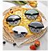 Tagliapizza Rotondo A Rullo In Acciaio Inossidabile White - Foto miniatura 2