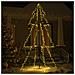 Lusso Casadino -  Albero Di Natale A Cono 300 Led Per Interni Esterni 120x220 Cm - Foto miniatura 7