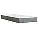 Giroletto a Molle con Materasso Grigio Chiaro 80x200 cm Tessuto - Foto miniatura 9