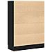 Libreria Nera in Rovere 82,5x30,5x115 cm in Legno Ingegnerizzato - Foto miniatura 6
