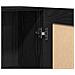 Libreria Nera in Rovere 82,5x30,5x115 cm in Legno Ingegnerizzato - Foto miniatura 9