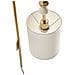 Applique Loky Metallo Ottone/beige - Foto miniatura 3