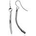 Orecchino In Argento Con Gancio Lungo Bent - Foto miniatura 1
