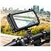 Supporto Per Telefono Da Bicicletta /moto Con Custodia Integrale Impermeabile E Touch - Foto miniatura 2