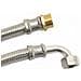 Tubo Flessibile Inox 1/2   Dn13  Acciaio  Dvgw  1500mm - Foto miniatura 1