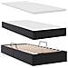 Letto con contenitore e materasso Nero 100 x 200 cm - Foto miniatura 8