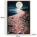 Stampa Su Tela Con Cornice Luna-multicolore-tessuto-60x3,5x90 Cm - Foto miniatura 6