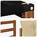 Set di divani da esterno con cuscino 6 pcs Naturale e Beige - Foto miniatura 7