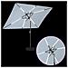 Parasol da Giardino con Luci LED 200 x 300 cm Poliestere - Foto miniatura 3
