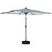 Parasol da Giardino con Luci LED 200 x 300 cm Poliestere - Foto miniatura 1